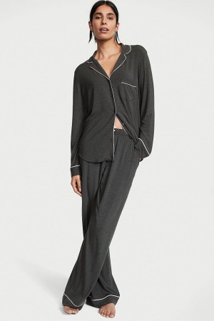 Victoria's Secret Modal Long Pyjamas Grise | EUTX-04756
