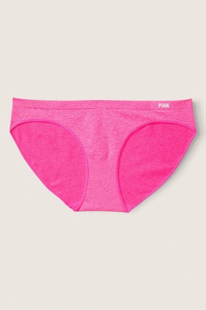 Victoria's Secret No-Show Seamless Bikini Knickers Rose | NGQD-27934