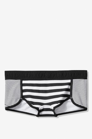 Victoria's Secret Ruched Front Bikini Bottoms Noir | MTQA-96425